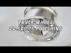 Truck forged aluminum alloy wheels 22.5X11.75 polished can be customized