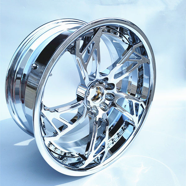 2 stukken type gesmeed legering wiel velg HOT wiel 18 19 20 21 inch Chrome Custom Duo kleur auto velgen Fabriek verkoop auto velgen