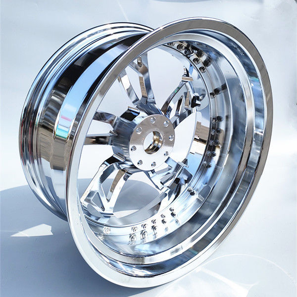 2 stukken type gesmeed legering wiel velg HOT wiel 18 19 20 21 inch Chrome Custom Duo kleur auto velgen Fabriek verkoop auto velgen