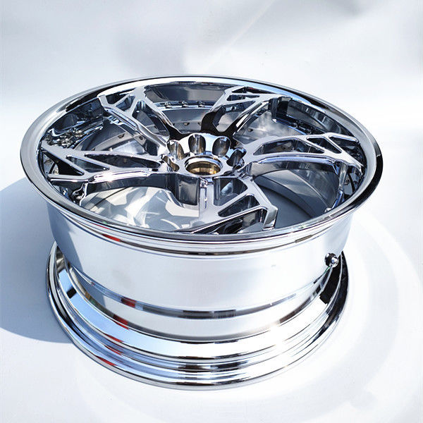 2 stukken type gesmeed legering wiel velg HOT wiel 18 19 20 21 inch Chrome Custom Duo kleur auto velgen Fabriek verkoop auto velgen