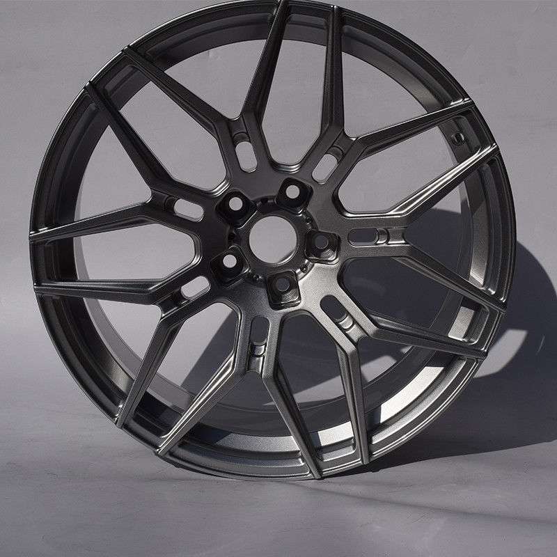 Ruedas forjadas de aleación de aluminio personalizadas 6061 T6 19 20 21 22 Cinturones de automóviles de pasajeros 5x114.3 5x130 Cinturones grises de plata de bronce