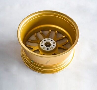 Populaire Matte Titanium legering 17 * 8,5 inch gesmeed rijwielen PCD 5 * 100 ET 48mm Aluminium velgen One Piece Cast