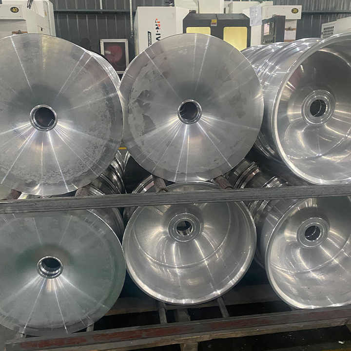 Custom 15-26 inch gesmeed aluminium concave raceauto legering wiel chroom afgewerkt voor personenauto's