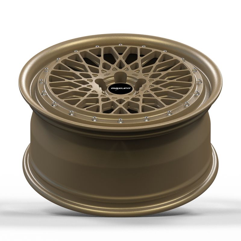 18*8.5 Gesmeed Aluminium Satin Blauw Bronzen Wielen 5*100 Nieuw Op maat gemaakt voor aangepaste auto