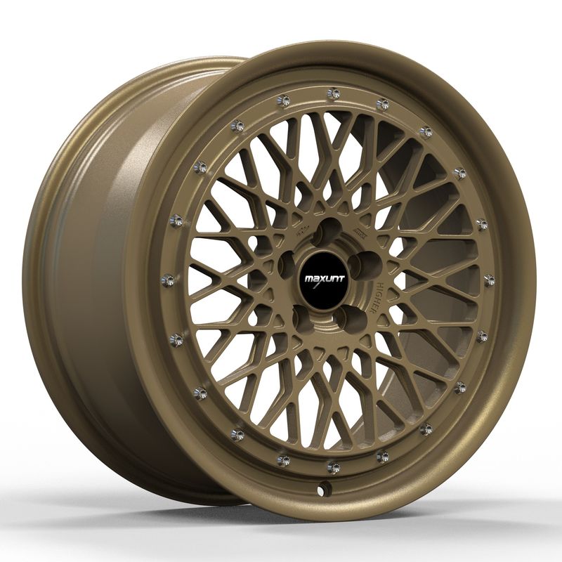 18*8.5 Gesmeed Aluminium Satin Blauw Bronzen Wielen 5*100 Nieuw Op maat gemaakt voor aangepaste auto