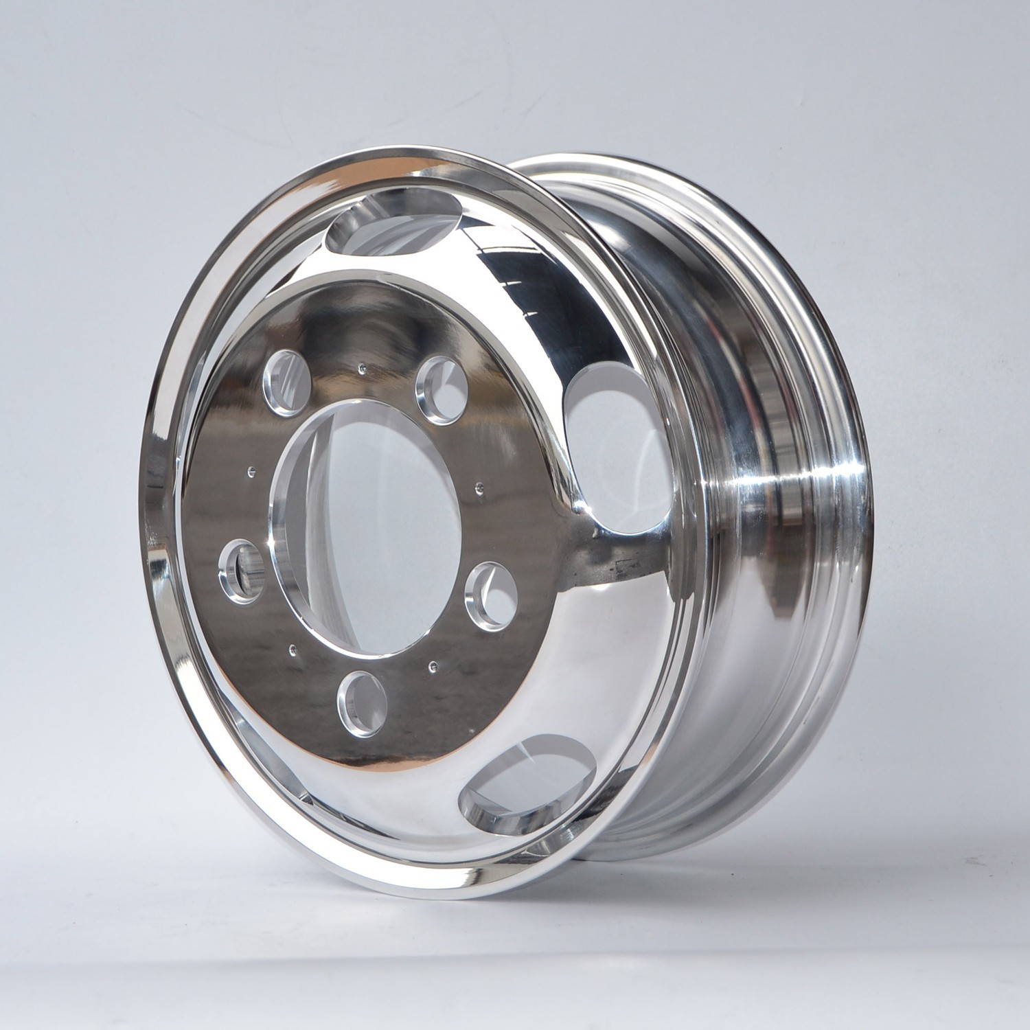 5 Stud Split Rims Bright Finishing 16x5.5inch Alloy Truck Wheel 5 Stud PCD170 CB 130 ...